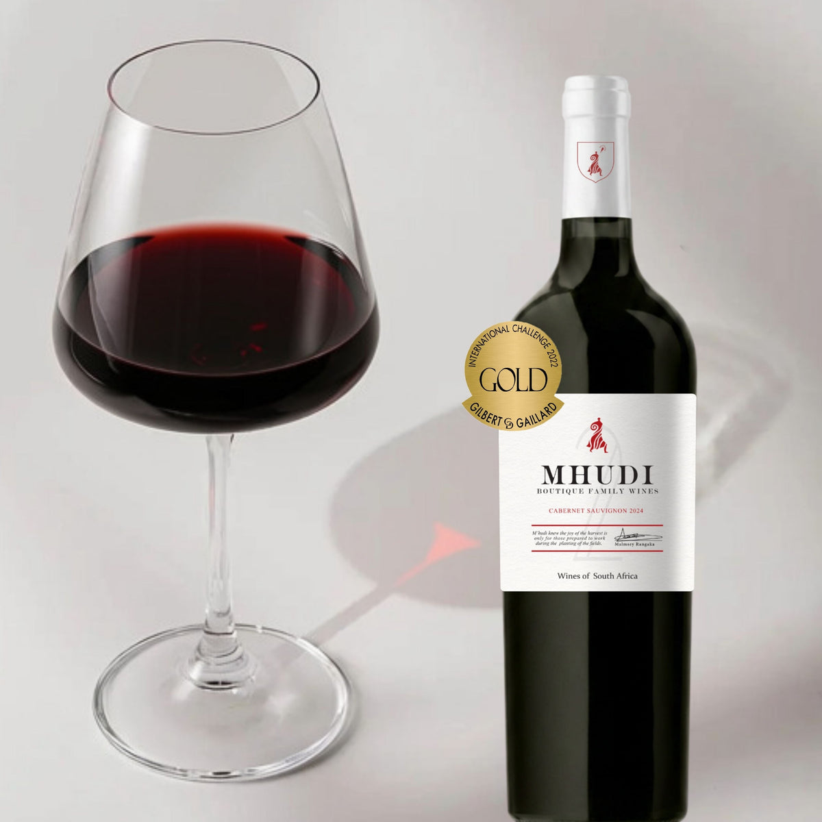 Barrel matured dry red wines