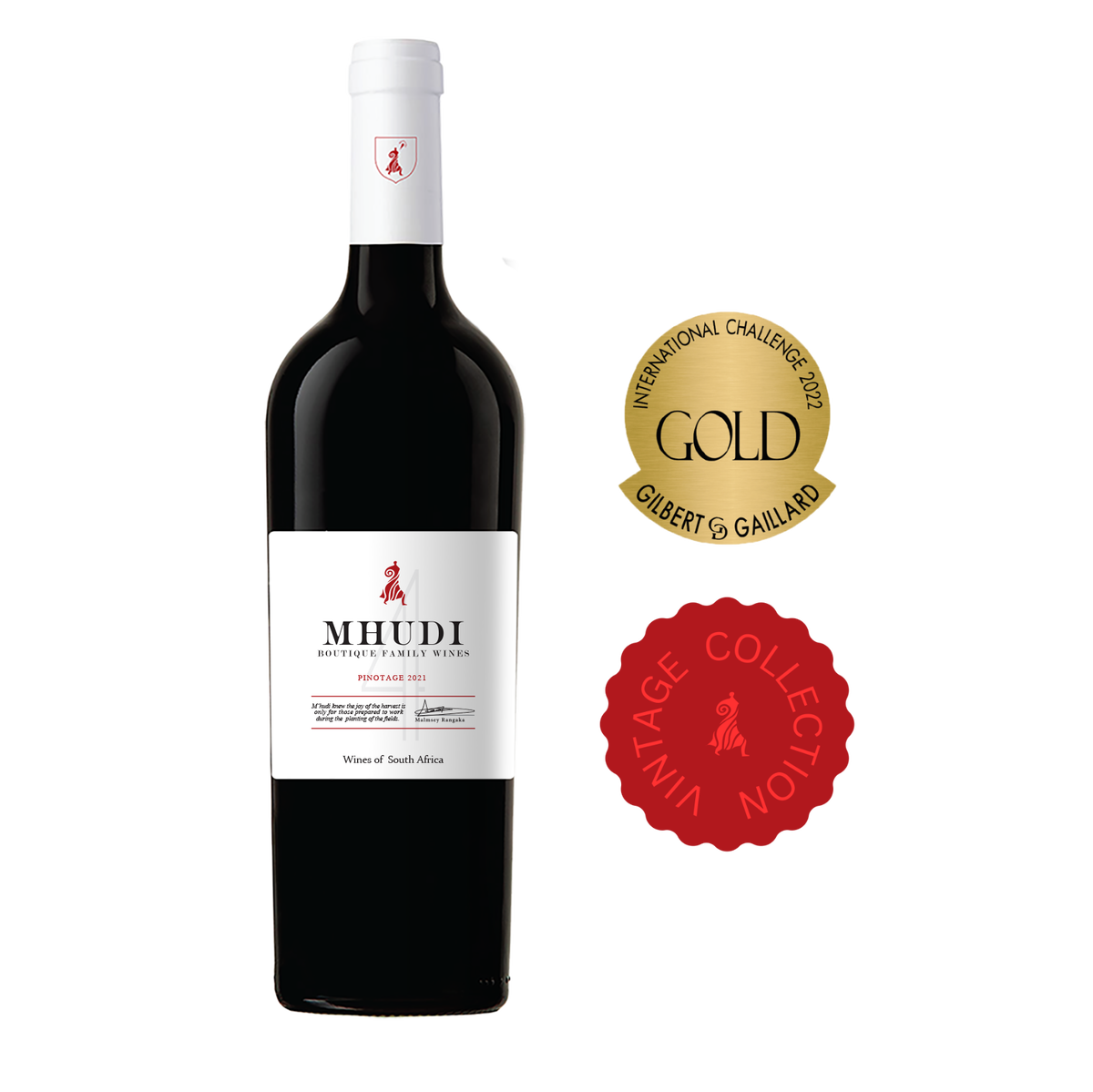 M'hudi Wine Pinotage 2021