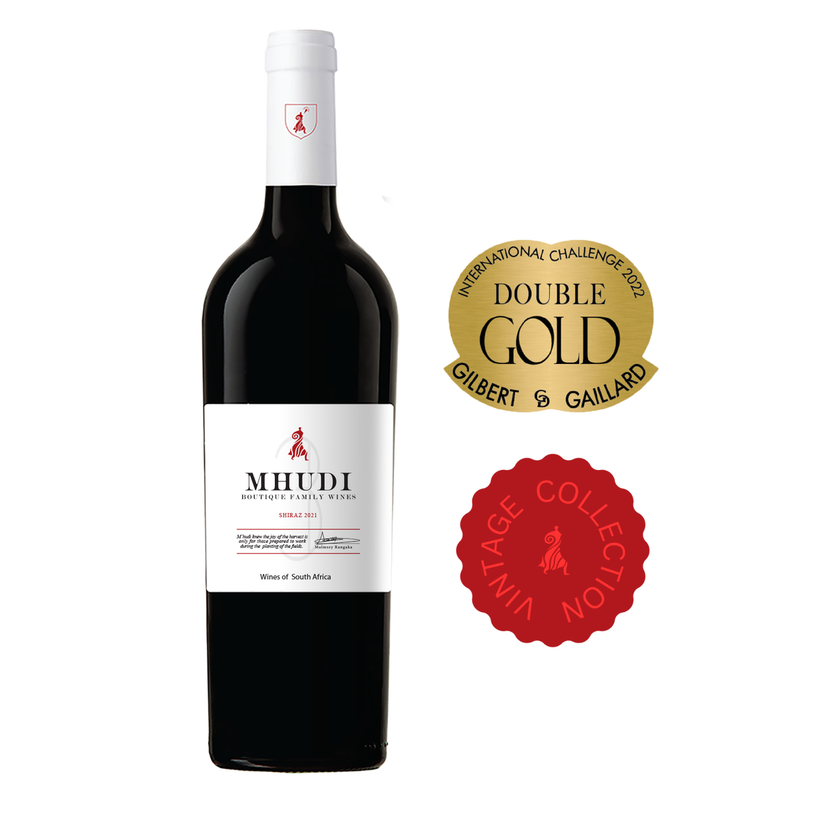 M'hudi Wine Shiraz 2021